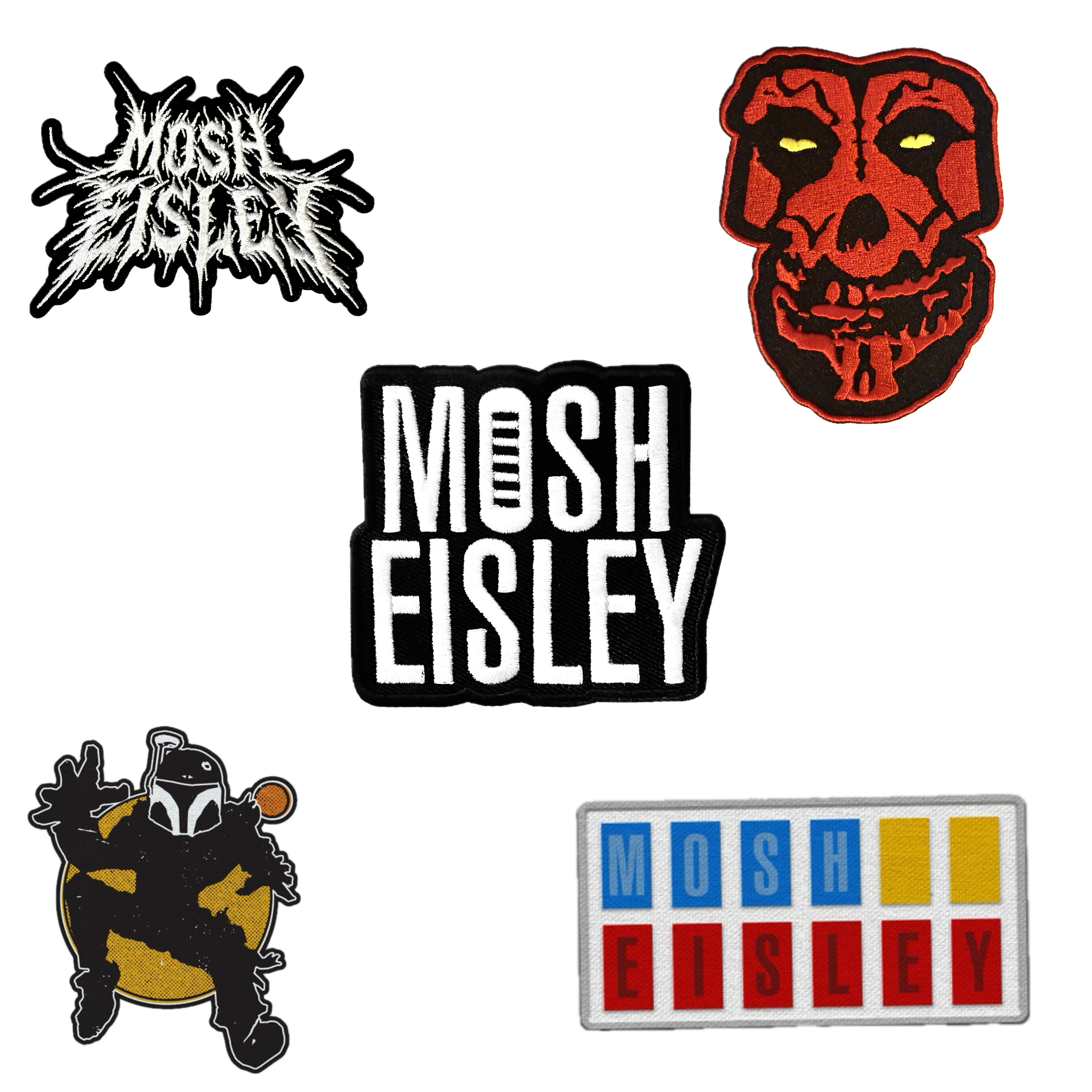 Patch - Embroidered  5 Pack!